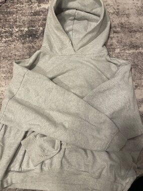 Garage Light Gray Embroidered Sweatshirt